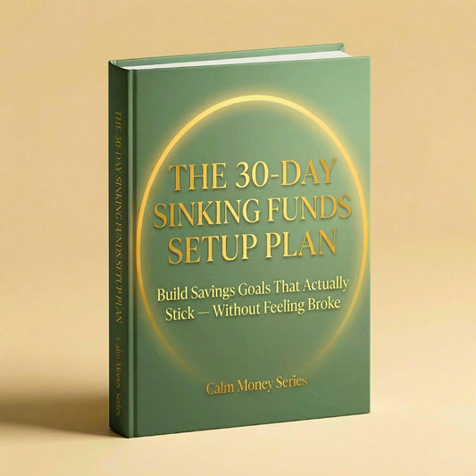 The 30-Day-Sinking Funds Setup Plan