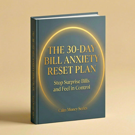 The 30 Day Bill Anxiety Reset Plan